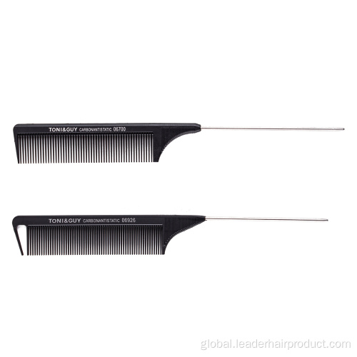 Carbon Fiber Comb Carbon Fiber Stain Steel Teasing Pin Tail Comb Supplier